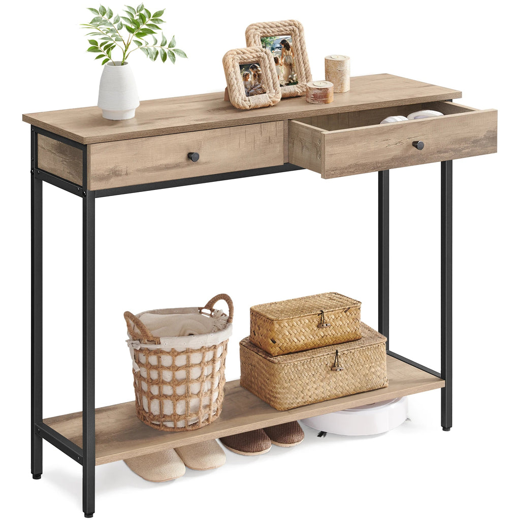 VASAGLE Industrial Console Table VASAGLE