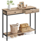 VASAGLE Industrial Console Table VASAGLE