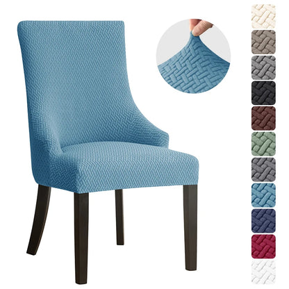 Yupartex Stretch Chair Cover - Jacquard Spandex Slipcover