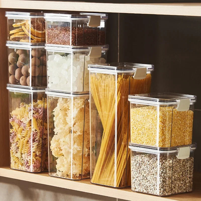 Plastic Food Storage Containers with Lid