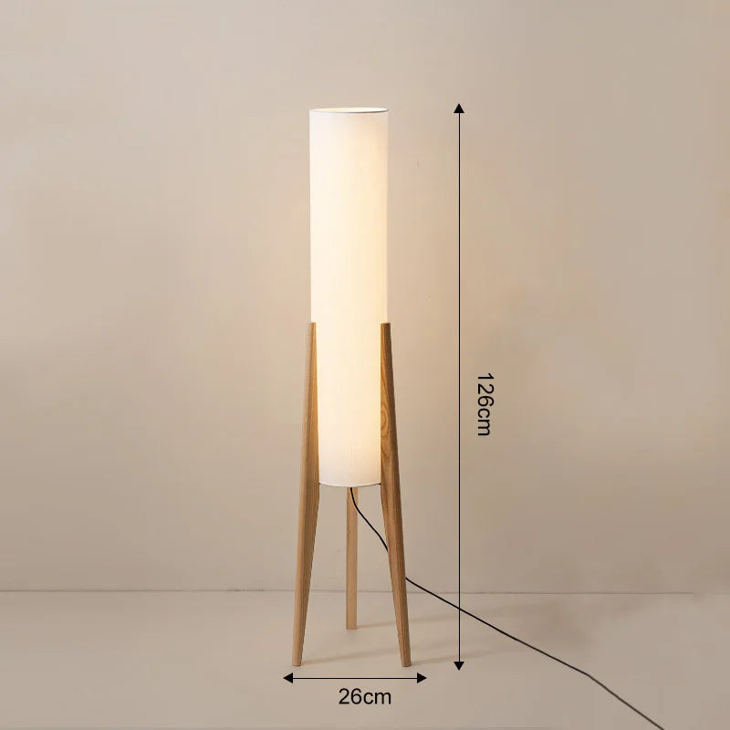 LASHA Modern Wooden Floor Lamp LASHA