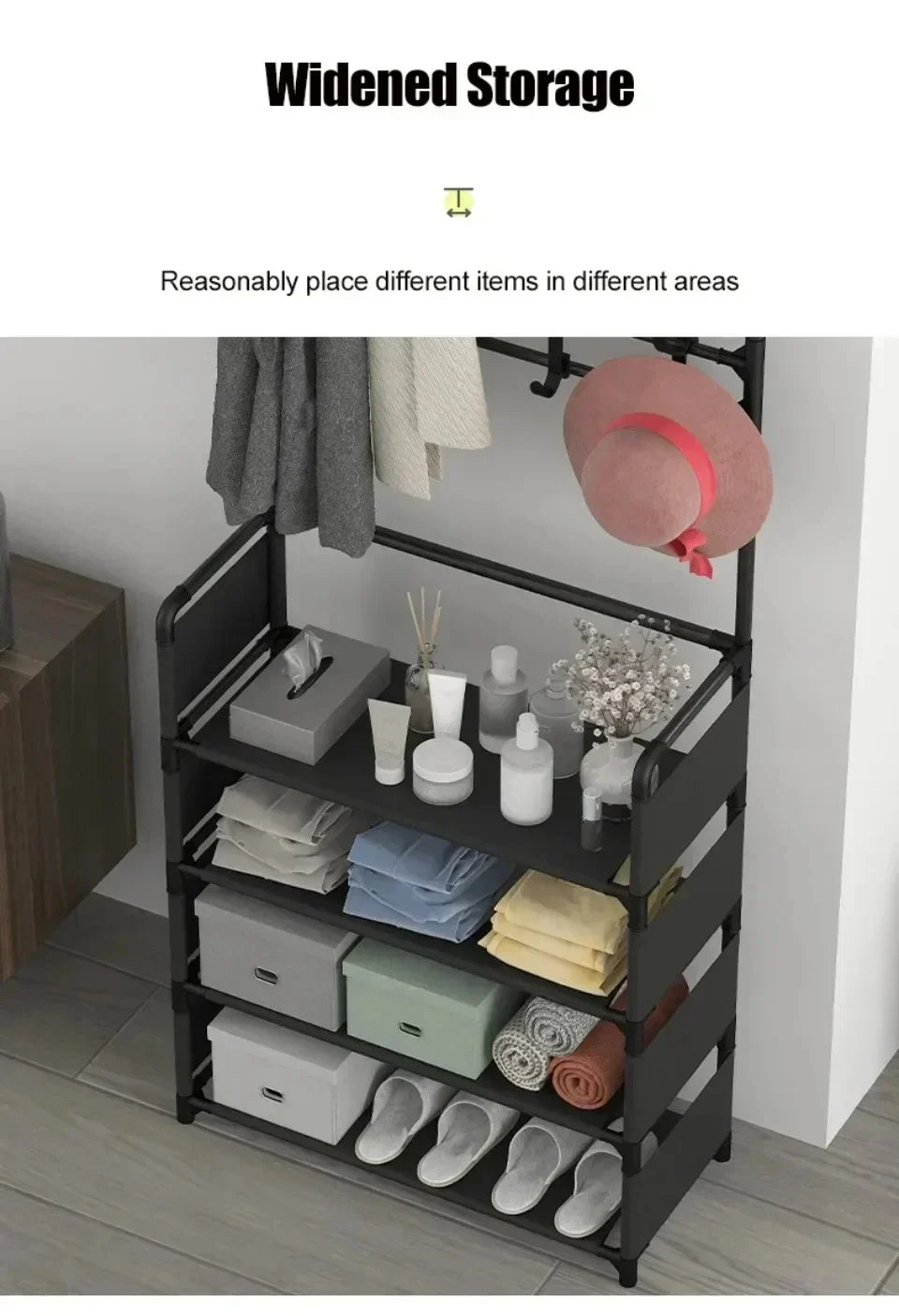 Multi-Layer Shoe Rack Storage Cabinet