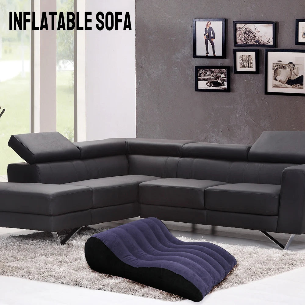 Big Sex Sofa Inflatable Furniture Adults Games Pillows