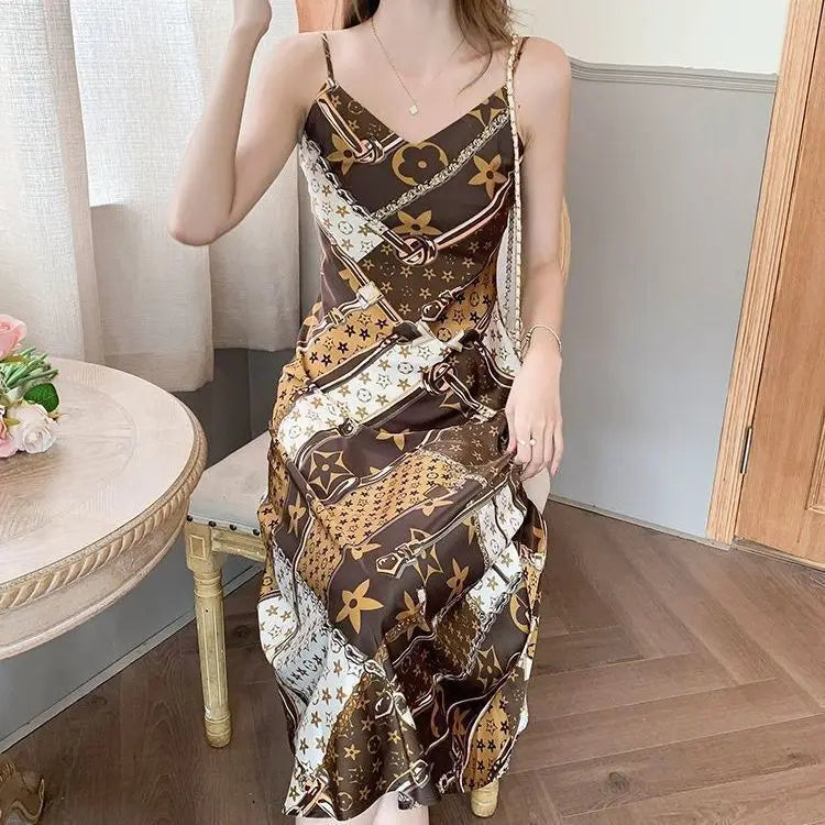 RankSweet Office Dress - V-Neck Sleeveless