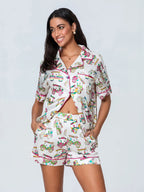 hirigin Summer Pajama Set - Cute Print hirigin
