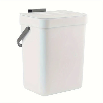 Kitchen Waste Bin Household Countertop Container with Lid for Rubbish Composter