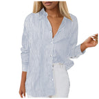 Women's Button Down Shirt - Casual Business NoEnName_Null