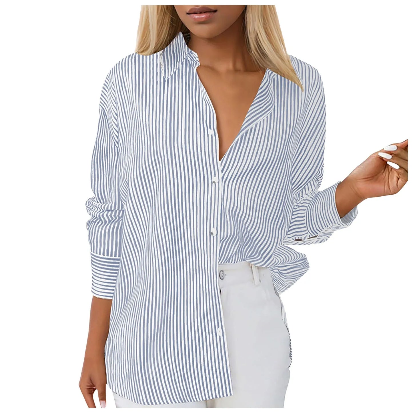 Women's Button Down Shirt - Casual Business