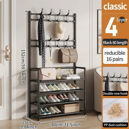 Multi-Layer Shoe Rack Storage Cabinet