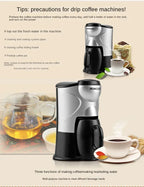 household mini American drip coffee maker tea maker The Max Mall