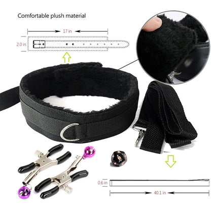 Exotic Bed Bondage Set BDSM Kits Exotic Sex Toys For Adults Games