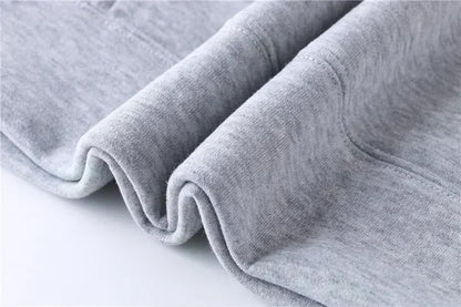 Men's Casual Print Hoodie - Fleece Lined O-Neck Pullover