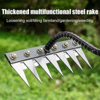 KITPIPI Carbon Steel Garden Rake The Max Mall
