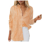 Women's Button Down Shirt - Casual Business NoEnName_Null