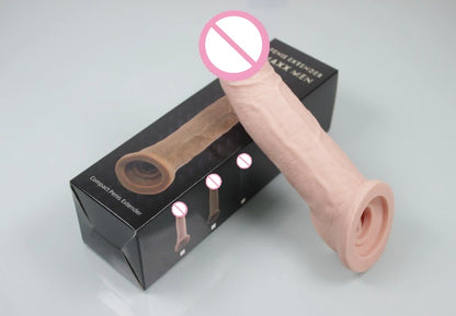 Penis Enhancement Sleeve with Ring