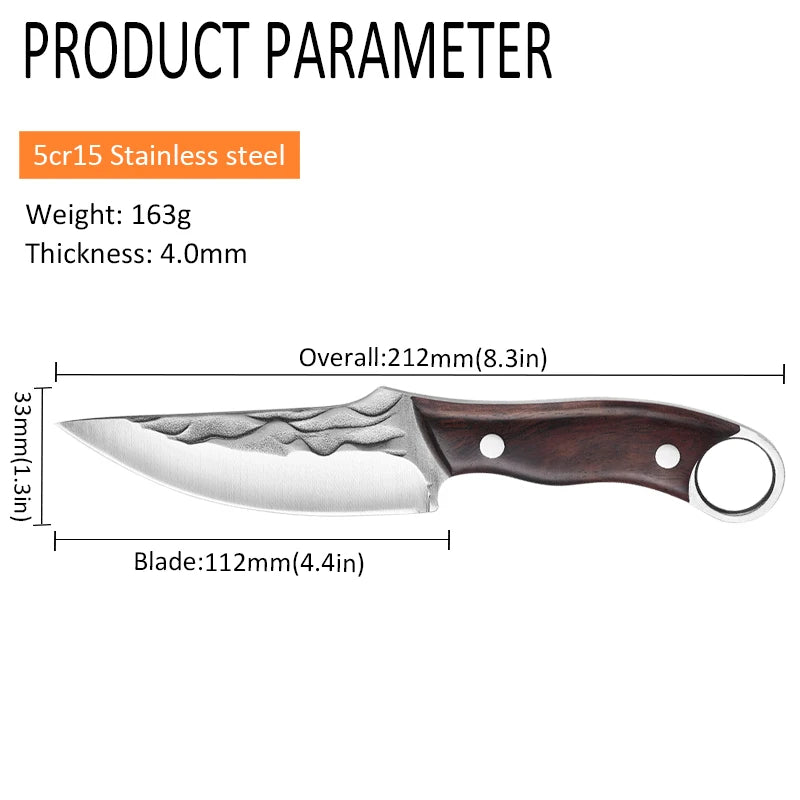 Fish Fruit Vegetables Butcher Boning Kitchen Knife