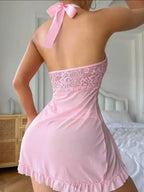 Elegant Backless Evening Dress