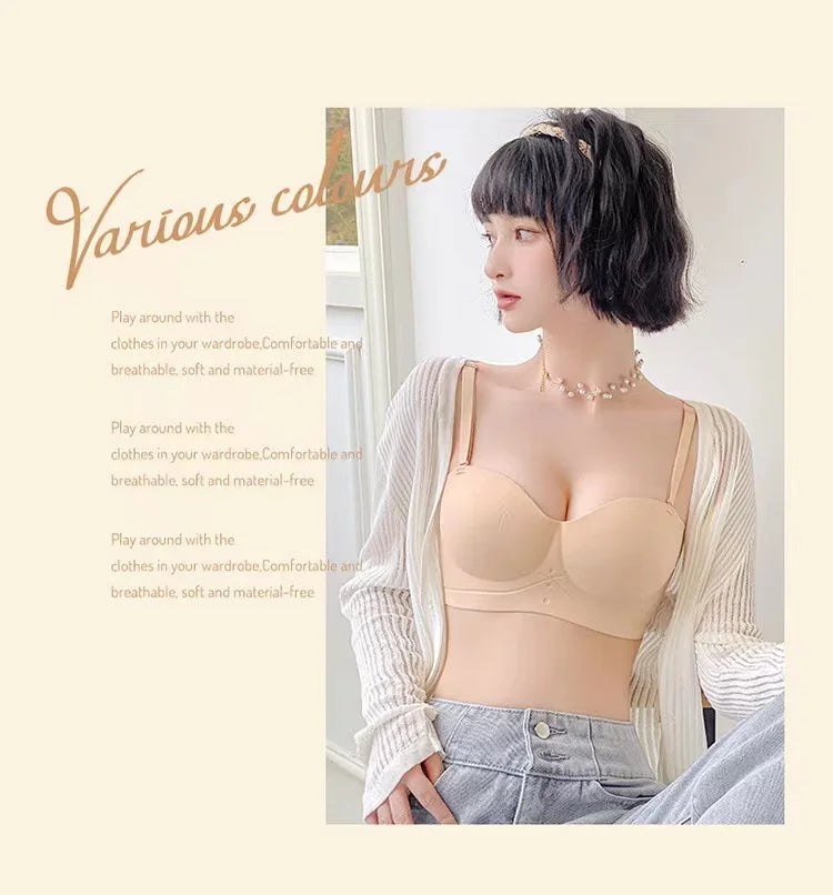 Seamless Wire-Free Bra - 3/4 Cup