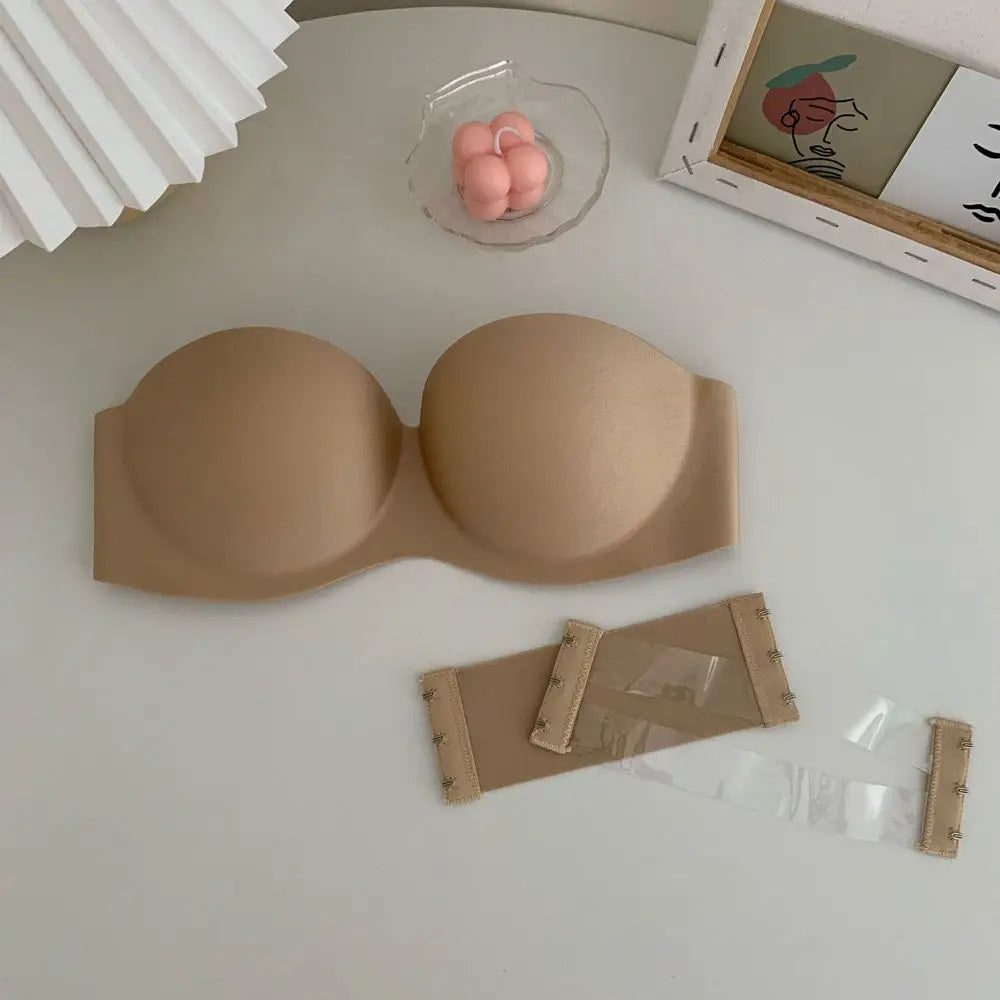 Seamless One-Piece Push-Up Bra