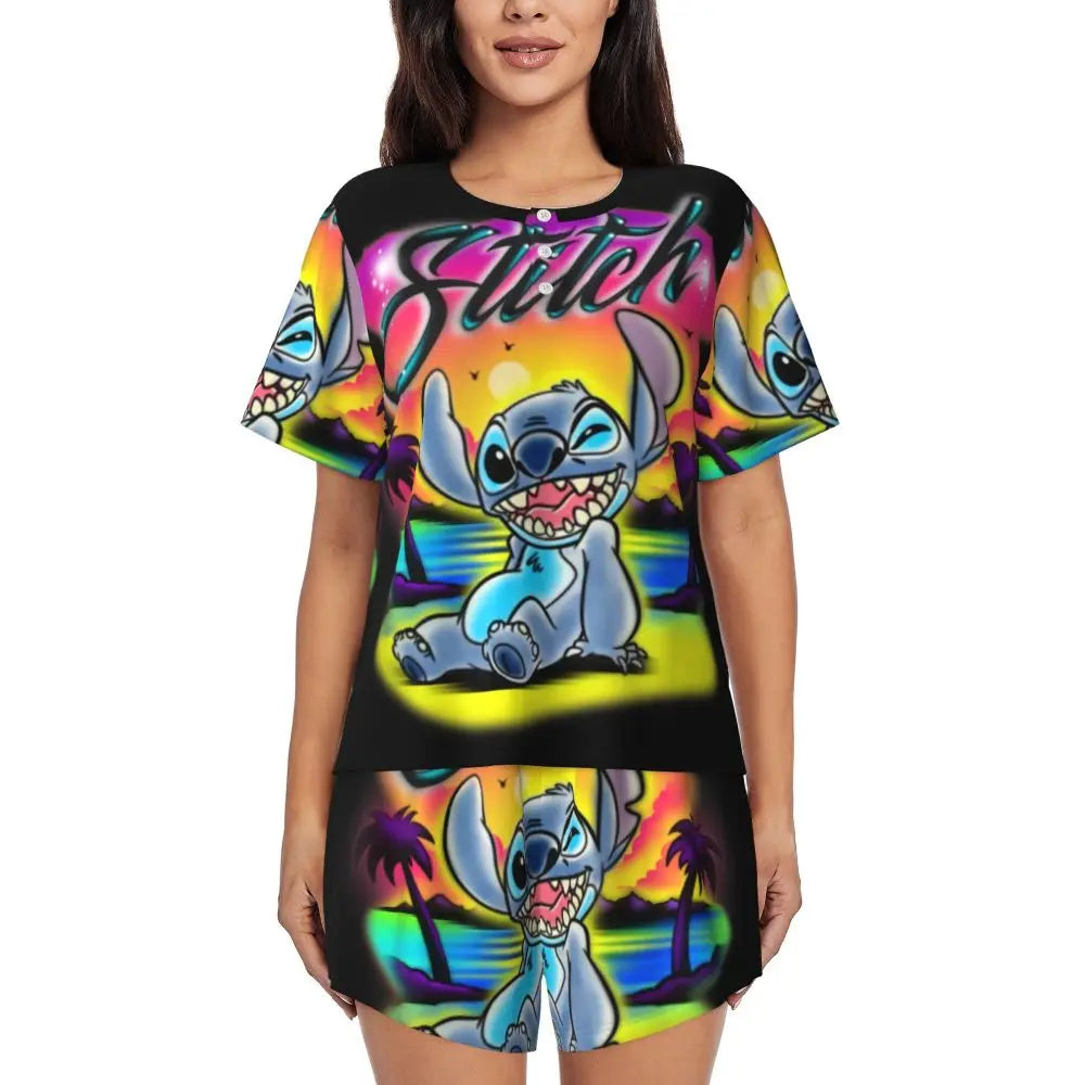MINISO Summer Pajama Set - Print Design