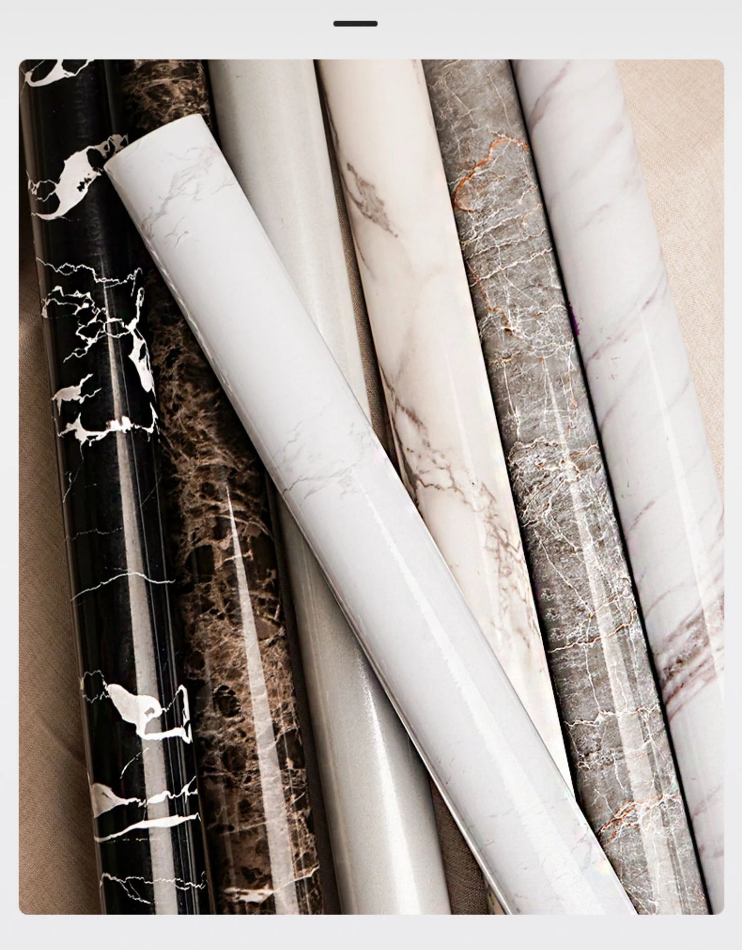 Waterproo&Moisture-Proof  Wallpaper Countertop Self-Adhesiv Cabinet Renovation Tile Marble Sticker