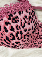 Push Up Embroidered Bra