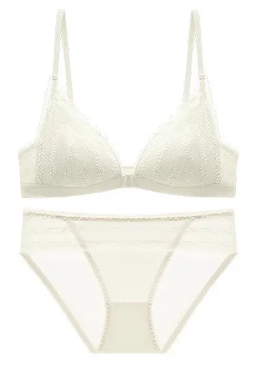 Push-Up Triangle Cup Bra Set