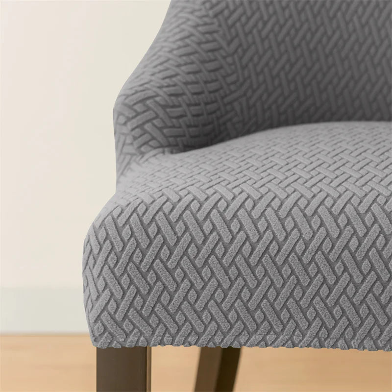 Yupartex Stretch Chair Cover - Jacquard Spandex Slipcover