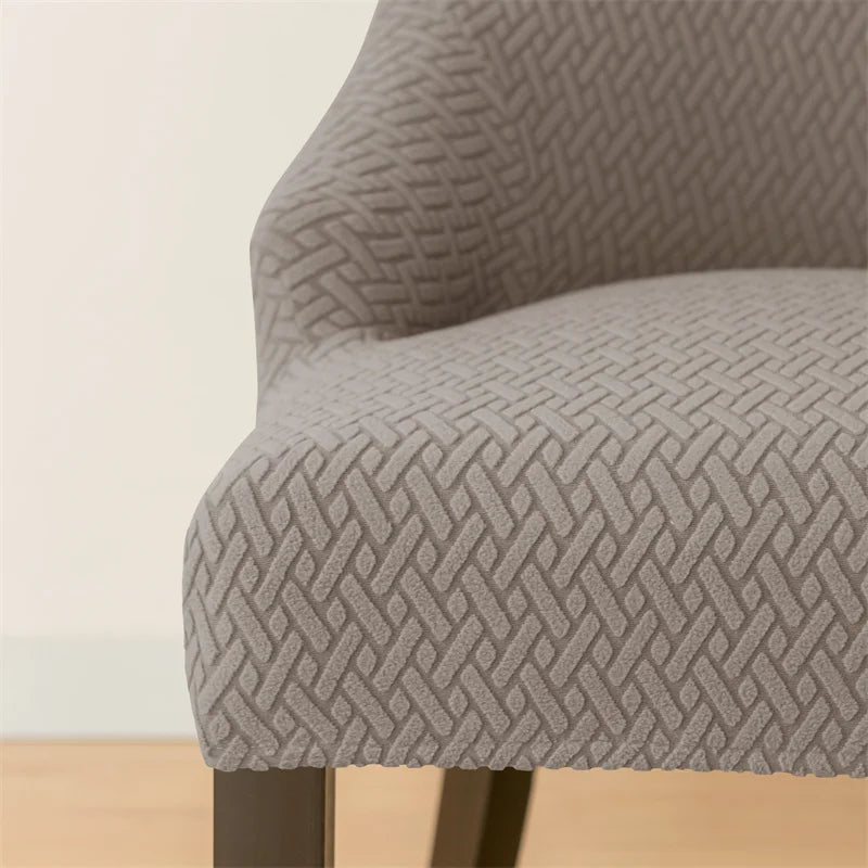 Yupartex Stretch Chair Cover - Jacquard Spandex Slipcover