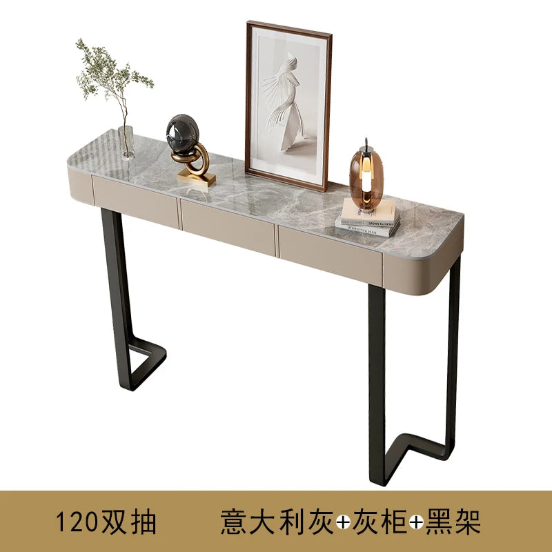 Luxury Glossy Console Table