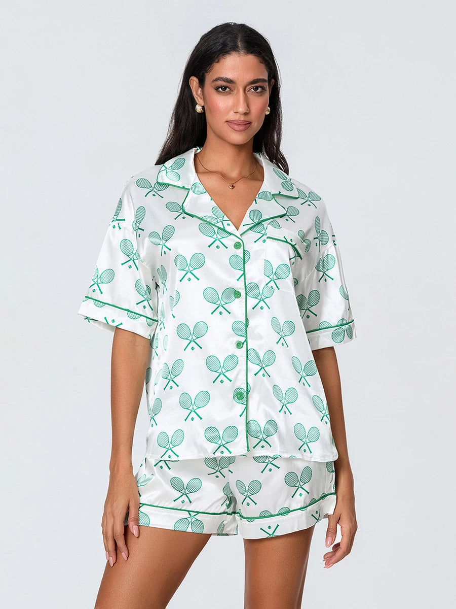 hirigin Summer Pajama Set - Cute Print