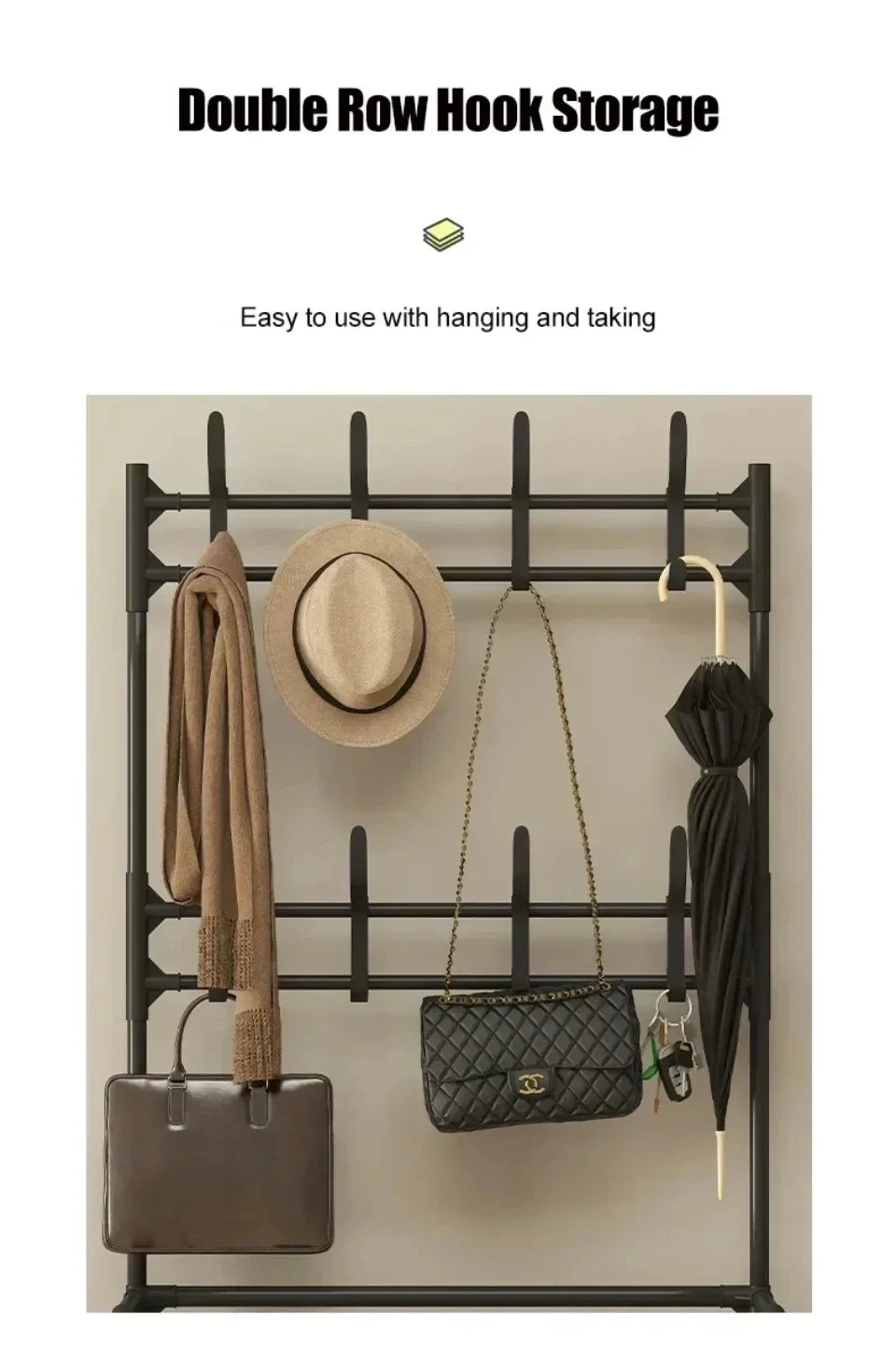 Multi-Layer Shoe Rack Storage Cabinet