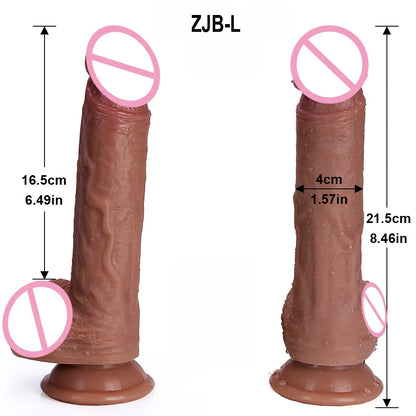 Realistic Cheap Dildo Soft Sexy Silicone Penis