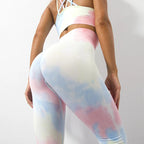 Mrs win Tie Dye Yoga Pants High Waist Leggings The Max Mall