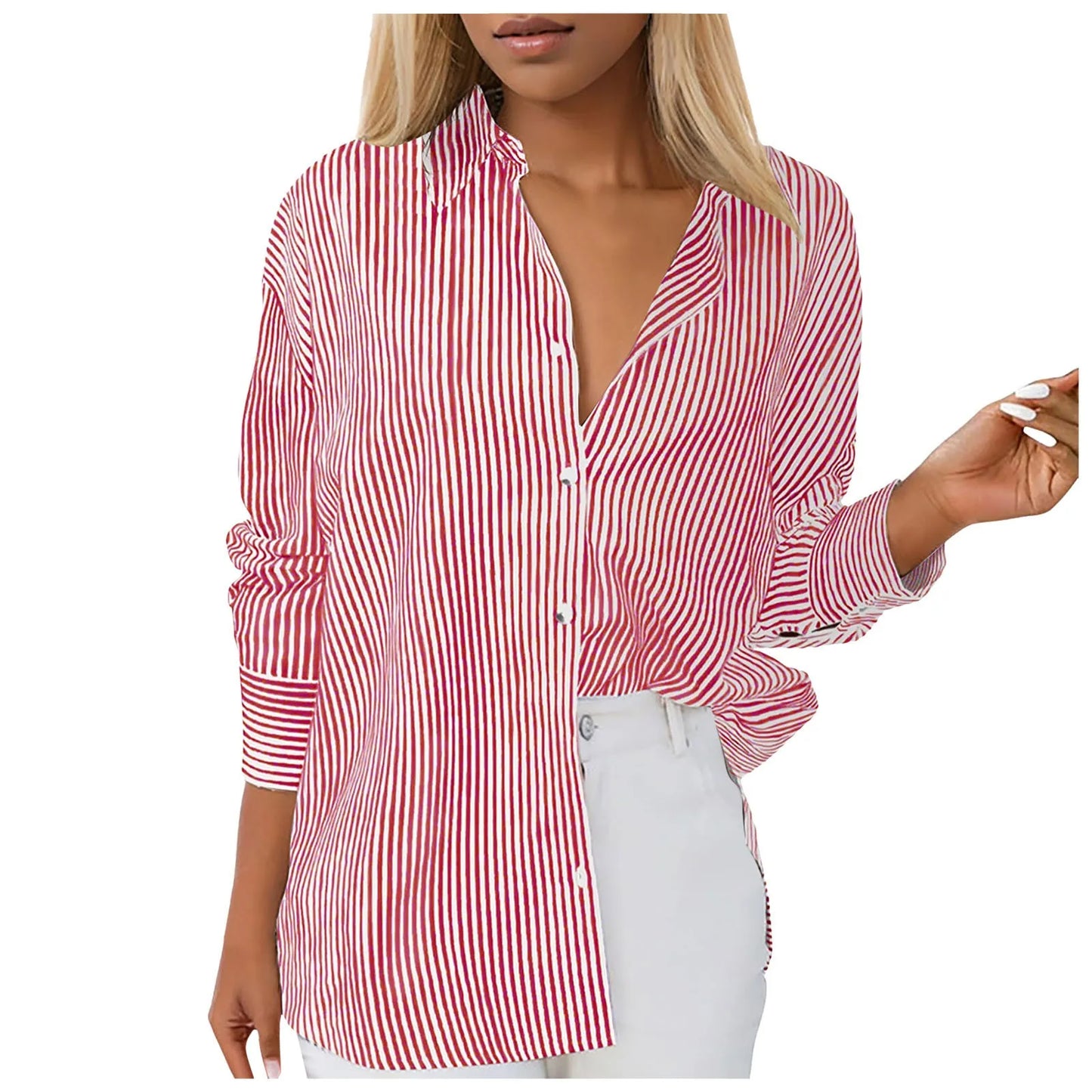 Women's Button Down Shirt - Casual Business