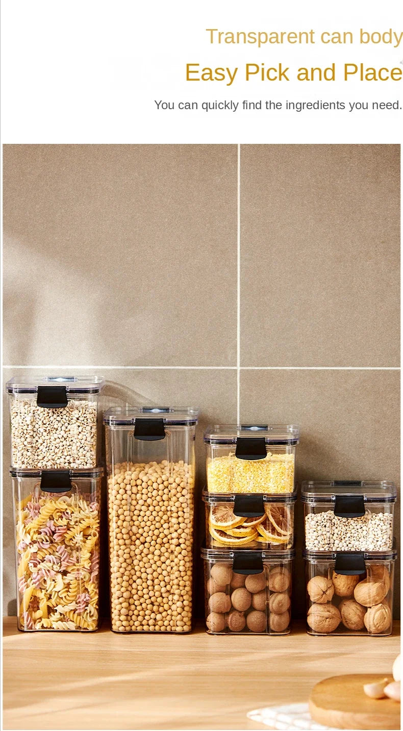 Plastic Food Storage Containers with Lid