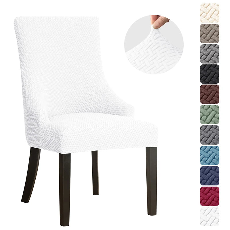 Yupartex Stretch Chair Cover - Jacquard Spandex Slipcover The Max Mall