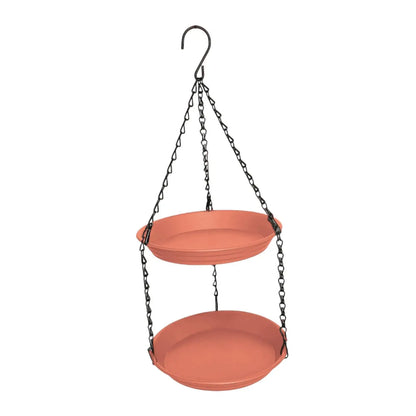 Kesoto Hanging Bird Feeder - Double Plate Large Capacity