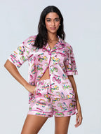 hirigin Summer Pajama Set - Cute Print hirigin
