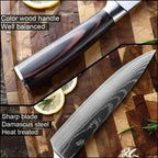 Laser Damascus Kitchen Knife The Max Mall
