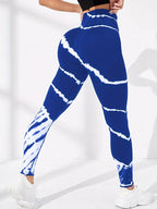 Women's Tie-Dye High Waist Calf Pants The Max Mall