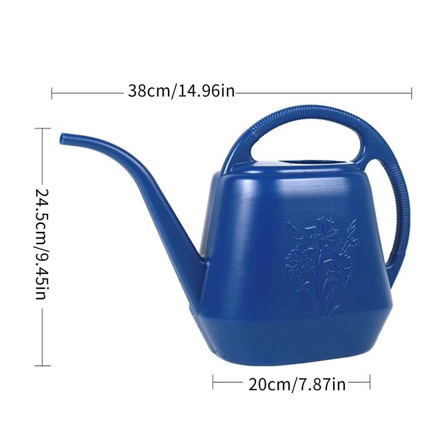 Modern Plastic Watering Can - Large Long Spout