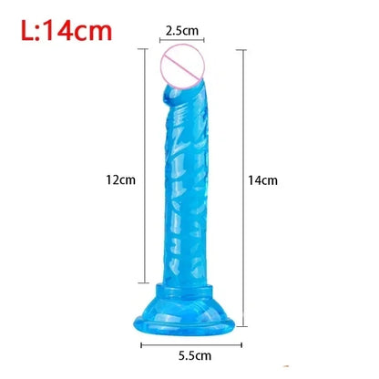 Sexy Strap On Dildo Bullet G Spot No Vibrator