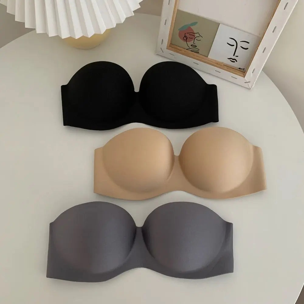 Seamless One-Piece Push-Up Bra