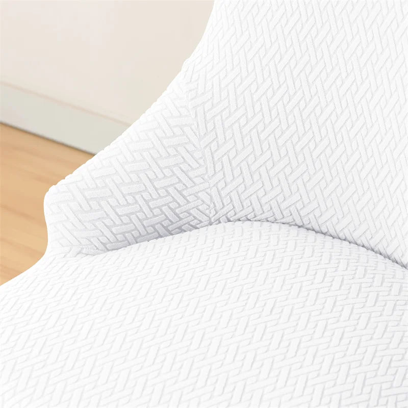 Yupartex Stretch Chair Cover - Jacquard Spandex Slipcover
