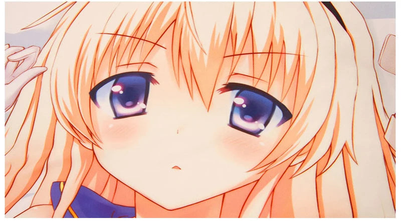 Dakimakura-Anime AI Sleeping Girl, Double-sided Print, Life-Size Body Pillow