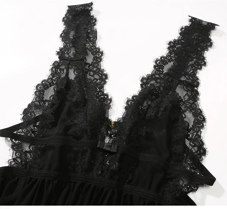 Silk Floral Nightgown