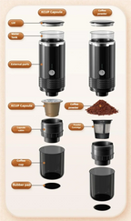 Chcyus Stovetop Espresso Maker - CE Certified Single Cup Coffee Maker with Plastic Housing The Max Mall