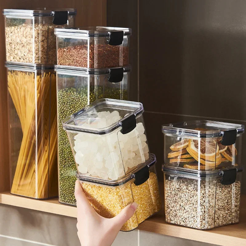 Plastic Food Storage Containers with Lid