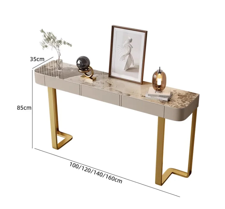 Luxury Glossy Console Table